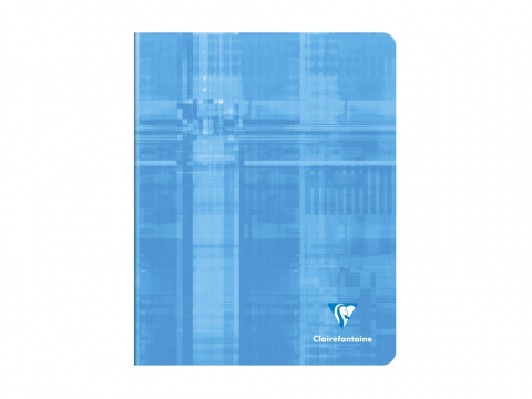 Caiet A5+ (16,5 x 21 cm) capsat, 36 file Clairefontaine, matematica 10 x 10 mm [1]