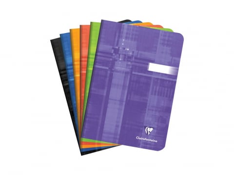 Rechizite si articole scolare - Caiet A5 capsat 48 file Clairefontaine