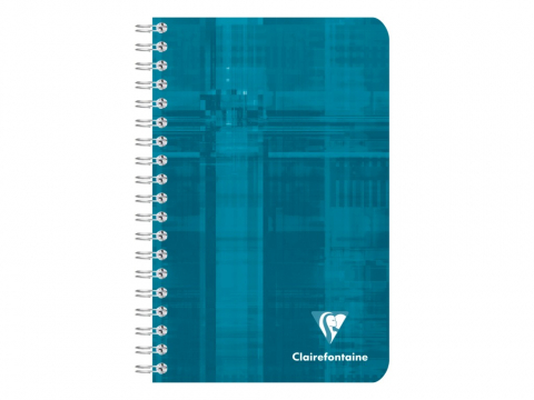 Caiet A6+ (11 x 17 cm) spirala ,  90 file ,  matematica ,  Clairefontaine [2]