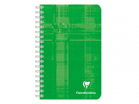 Caiet A6+ (11 x 17 cm) spirala ,  90 file ,  matematica ,  Clairefontaine [3]