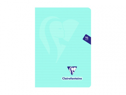 Caiet capsat A5, 48 file, Clairefontaine Mimesys, Pastel [5]