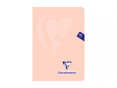 Caiet capsat A5 , 48 file , Clairefontaine Mimesys , Pastel [2]
