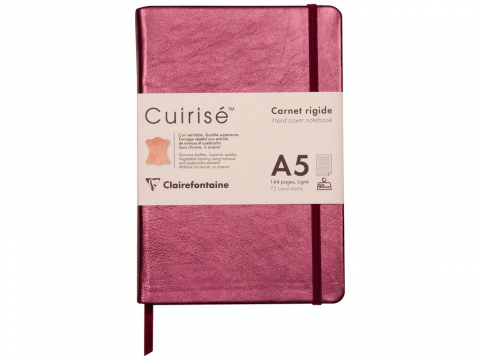 Agende - Caiet coperta piele tare A5, 144 pagini, Cuirise