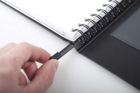 Caiet organizare A4+ spirala 80 file Clairefontaine Rhodia Exabook [4]