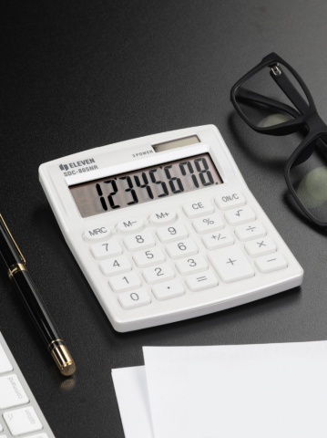 Calculator de birou 8 digiti, 120 x 105 x 21 mm, Eleven SDC-805 [4]