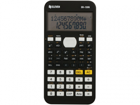 Calculator stiintific 12 digiti, 75.5 x 148 x 13 mm, Eleven SR-135N [1]