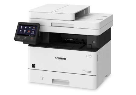 CANON i-Sensys MF455dw copiator laser monocrom duplex A4 , printer monocrom duplex A4 , USB 2.0 + retea + wireless , scaner color duplex , fax , A4 DADF SINGLE PASS Scaneaza fata verso automat la [0]