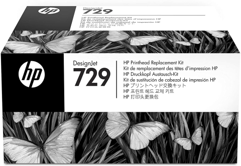 Cartuse originale - Cap Printare F9J81A Original HP CMYK, nr.729, pentru Designjet T730 | Designjet T830, 