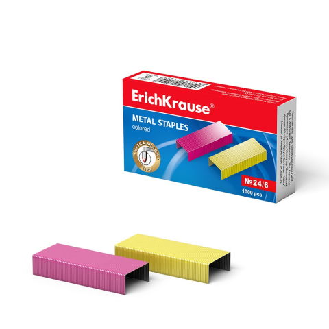 Ace, capse, agrafe, clipsuri, pioneze - Capse color nr. 24/6