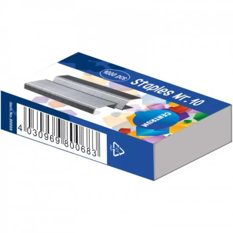 Ace, capse, agrafe, clipsuri, pioneze - Capse metalice zincate nr.10