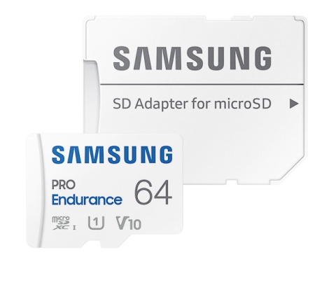 Card memorie Samsung MB-MJ64KA/EU , PRO Endurance + Adapter microSDXC 64GB , Cod Produs: MB-MJ64KA/EU [0]