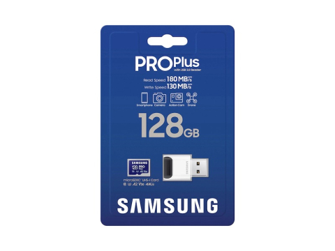 Card memorie Samsung microSD PRO Plus MB-MD128SB/WW 128GB + reader Cod Produs: MB-MD128SB/WW [2]