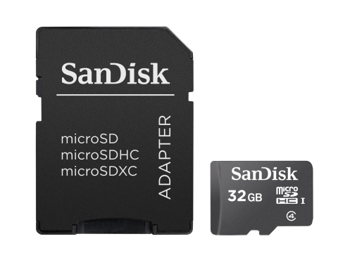 Card-uri SD - CARD MicroSD SANDISK ,  32 GB ,  microSDHC ,  clasa 4 ,  Cod Produs: SDSDQM-032G-B35A