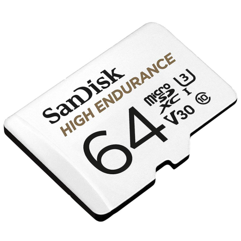CARD MicroSD SANDISK, 64 GB, MicroSDXC, clasa 10, standard UHS-I U3, Cod Produs: SDSQQNR-064G-GN6IA [1]