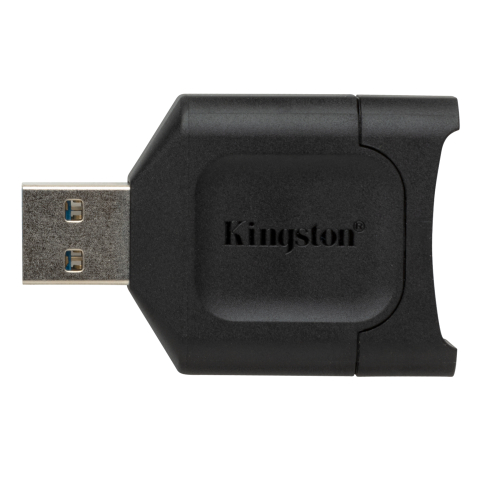 CARD READER extern KINGSTON ,  interfata USB 3.0 ,  citeste/scrie: SD ,  micro SD ,  plastic ,  negru ,  Cod Produs: MLP [1]
