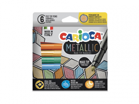 Carioci - Carioca Metalic Maxi 6/set
