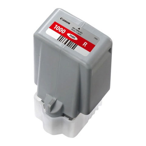 Cartuse originale Canon - Cartus Cerneala 0554C001AA Original Canon Red , PFI-1000R , pentru IPF PRO-1000 , ; Compatibil: IPF PRO-1000