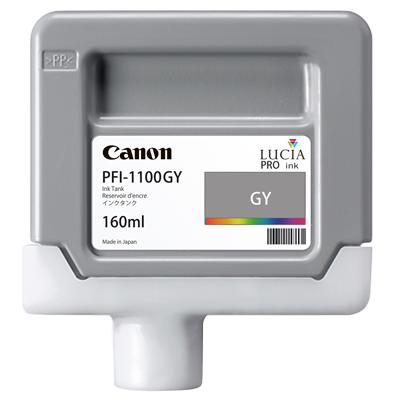 Cartus Cerneala 0856C001AA Original Canon Grey, PFI-1100BL, pentru IPF PRO-2000 | PRO-4000 | PRO-6000, 160ml, incl.TV 0.15 RON,NOPP, "0856C001AA" [0]
