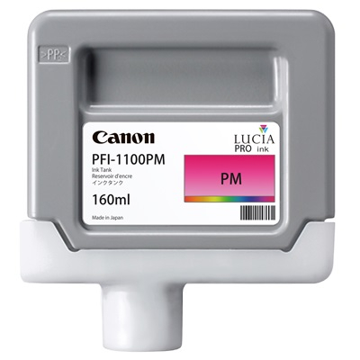 Cartus Cerneala Original Canon Red, PFI-1100BL, pentru IPF PRO-2000|PRO-4000|PRO-6000, 160ml, incl.TV 0.15 RON,NOPP, "0858C001AA" [0]
