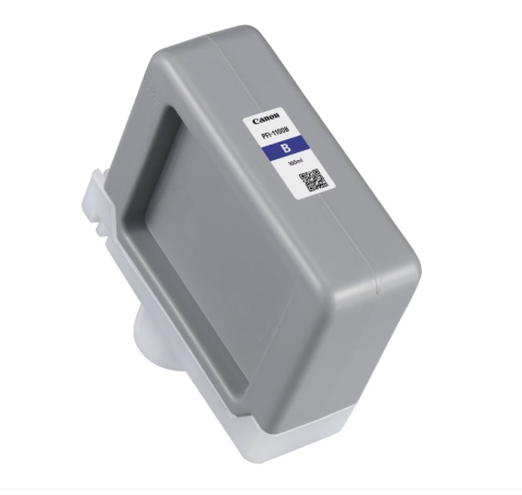 Cartus Cerneala 0859C001AA Original Canon Blue , PFI-1100BL , pentru IPF PRO-2000 | PRO-4000 | PRO-6000 , 160ml , incl.TV 0.15 RON , NOPP , "0859C001AA" ; Compatibil: IPF PRO-2000,PRO-4000,PRO-6000 [1]