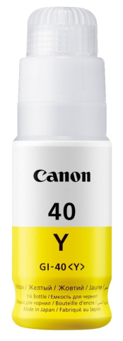 Cartus Cerneala 3402C001AA Original Canon Yellow, GI-40Y, pentru G6040 | G5042, 7.7K [1]