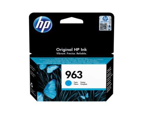 Cartuse originale HP - Cartus Cerneala 3JA23AE Original HP Cyan, nr.963, pentru OfficeJet Pro 9010 | 9013 | 9014 | 9020 | 9023 , 700