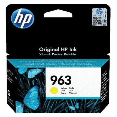 Cartuse originale HP - Cartus Cerneala 3JA25AE Original HP Yellow, nr.963, pentru OfficeJet Pro 9010 | 9013 | 9014 | 9020 | 9023 , 700