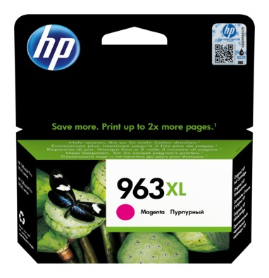 Cartuse originale - Cartus Cerneala 3JA28AE Original HP Magenta, nr.963XL, pentru OfficeJet Pro 9010 | 9013 | 9014 | 9020 | 9023, 1.6K