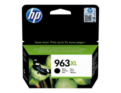 Cartuse originale - Cartus Cerneala 3JA30AE Original HP Black, nr.963XL, pentru OfficeJet Pro 9010 | 9013 | 9014 | 9020 | 9023, 2K
