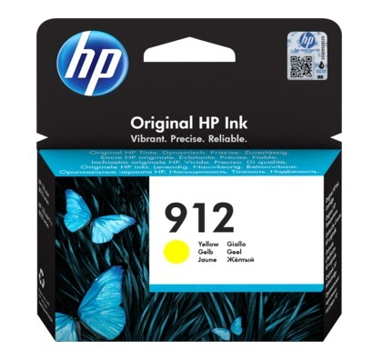 Cartuse originale - Cartus Cerneala 3YL79AE Original HP Yellow, nr.912, pentru OfficeJet 8013 | 8023, 0.315K