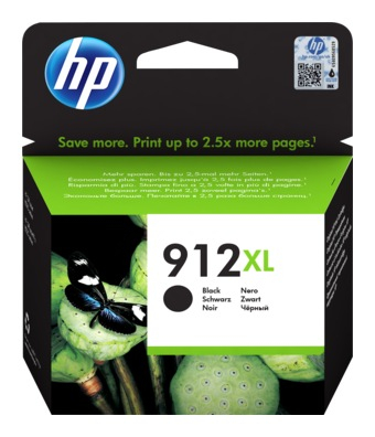 Cartuse originale - Cartus Cerneala 3YL84AE Original HP Black, Nr.912XL, pentru OfficeJet 8013 | 8023, 0.825K