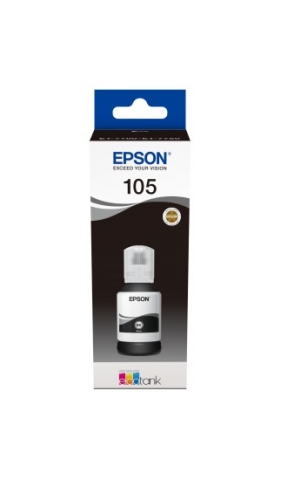Cartuse originale - Cartus Cerneala C13T00Q140 Original Epson Black, nr.105, pentru L7160 | L7180, 140ml