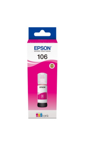 Cartuse originale - Cartus Cerneala C13T00R340 Original Epson Magenta, nr.106, pentru L7160 | L7180, 70ml