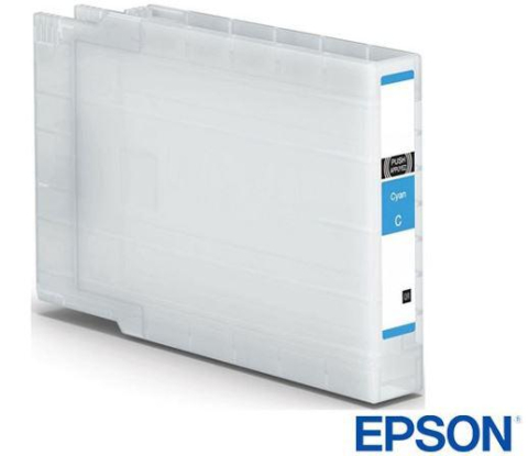 Cartuse originale - Cartus Cerneala Original Epson Cyan, T04B240, pentru WF-C8190|C8610|C8690, 4.6K, (timbru verde 0.15 lei), "C13T04B240"