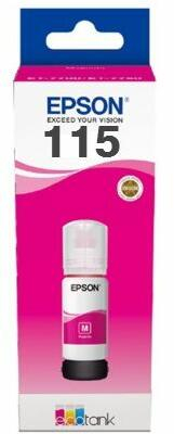Cartuse originale - Cartus Cerneala C13T07D34A Original Epson Magenta, nr.115, pentru L8160 | L8180, 70ml
