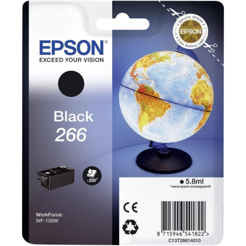 Cartuse originale - Cartus Cerneala C13T26614010 Original Epson Black, T26614010, pentru WORKFORCE WF-100W,  