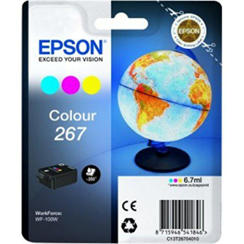 Cartuse originale - Cartus Cerneala C13T26704010 Original Epson Color, T26704010, pentru WORKFORCE WF-100W,  