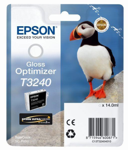 Cartuse originale Epson - Cartus Cerneala Original Epson Gloss, T324040, pentru SureColor SC-P400, 3.35K, (timbru verde 1.2 lei), "C13T32404010"(RAPO)