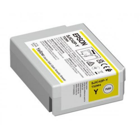 Cartuse originale Epson - Cartus Cerneala Original Epson Yellow, T52M440, pentru CW-C4000, , (timbru verde 1.2 lei), "C13T52M440"