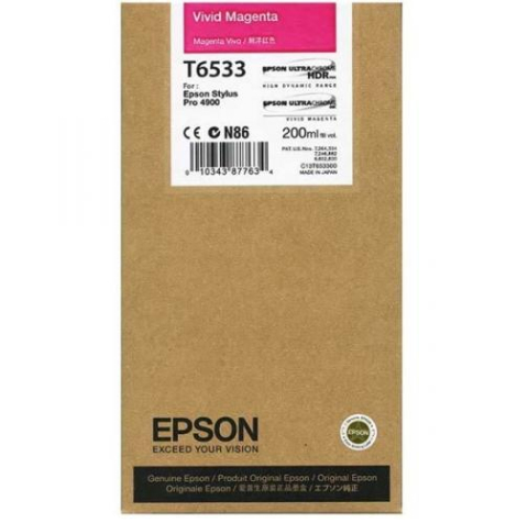 Cartuse originale Epson - Cartus Cerneala Original Epson Magenta, , pentru , , (timbru verde 1.2 lei), "C13T653300"