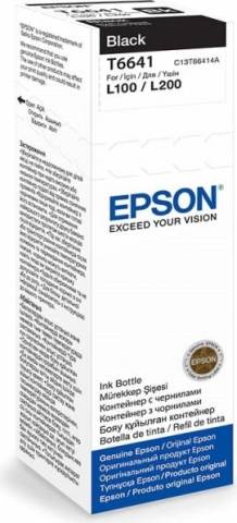 Cartuse originale Epson - Cartus Cerneala C13T66414A Original Epson Black, T66414A, pentru L100 | L120 |  | L200 | L110 | L210 | L220 | L300 | L355 | L550