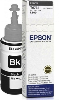 Cartuse originale - Cartus Cerneala C13T67314A Original Epson Black, T6731, pentru L800,  