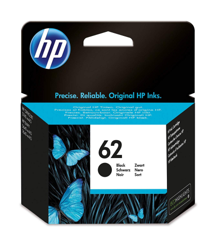 Cartuse originale - Cartus Cerneala C2P04AE Original HP Black, nr.62, pentru Envy 5640 AIO |  OfficeJet 200 Mobile |  OfficeJet 250 Mobile AIO, 200