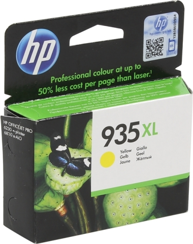 Cartuse originale - Cartus Cerneala C2P26AE Original HP Yellow, nr.935XL, pentru OfficeJet Pro 6830, 