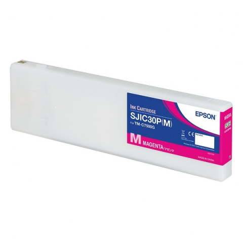 Cartuse originale Epson - Cartus Cerneala Original Epson Magenta, SJIC30P, pentru ; TM-C7500G, 294.3ml, (timbru verde 1.2 lei), "C33S020641"