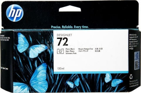 Cartuse originale HP - Cartus Cerneala C9370A Original HP Photo Black, nr.72, pentru DesignJet T1100 | 1120 | 1200 | 1300 | 2300 | T610 | 620 | 770 | 790, 