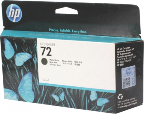 Cartuse originale HP - Cartus Cerneala C9403A Original HP Matte Black, nr.72, pentru DesignJet T1100 | 1120 | 1200 | 1300 | 2300 | T610 | 620 | 770 | 790, 