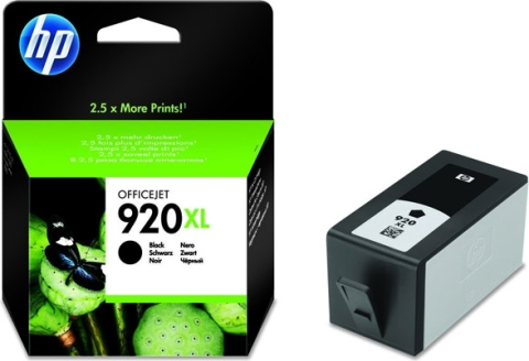 Cartuse originale HP - Cartus Cerneala CD975AE Original HP Black, nr.920XL, pentru OfficeJet 6000 | 6500 | 7000 | 7500, 