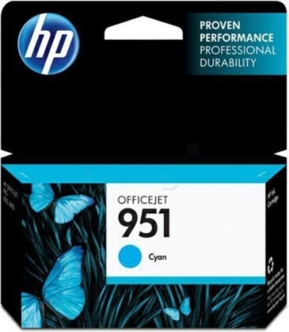 Cartuse originale - Cartus Cerneala CN050AE Original HP Cyan, nr.951, pentru OfficeJet Pro 251 | 276 | 8100 | 8600, 