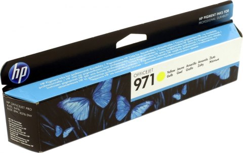 Cartuse originale - Cartus Cerneala Original HP Yellow, HP971, pentru Officejet PRO X451DW|X576, , (timbru verde 0.15 lei), "CN624AE"